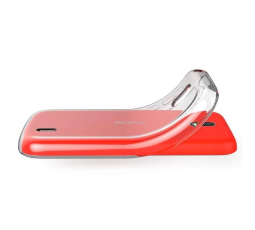 Чехол для мобильного телефона Laudtec для Nokia 1 Clear tpu (Transperent) (LC-N1T)