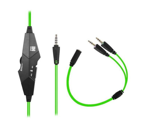 Наушники Gemix N1 Black-Green Gaming