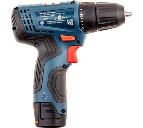  Шуруповерт Bosch GSR 120-LI Professional, 2*2Аh (0.601.9G8.000) 
