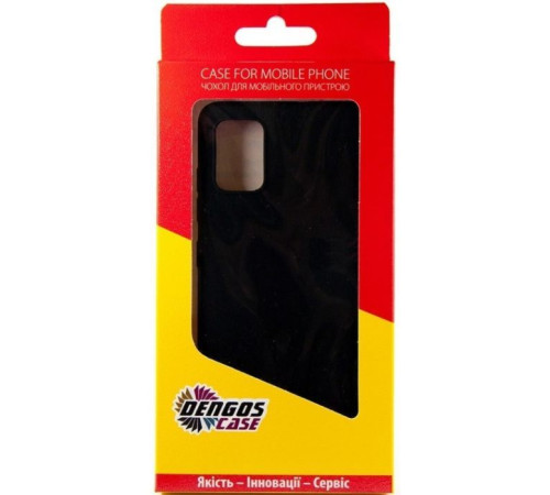 Чехол для мобильного телефона Dengos Carbon Samsung Galaxy A51, black (DG-TPU-CRBN-49) (DG-TPU-CRBN-49)