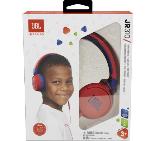 Наушники JBL JR 310 Red (JBLJR310RED)