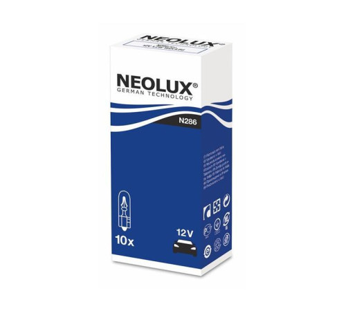  Автолампа Neolux Автолампа 1.2W (N286) 