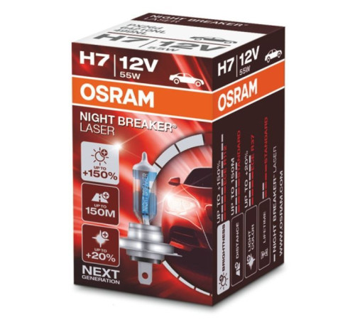 Автолампа Osram галогеновая 55W (64210NL)
