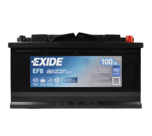 Аккумулятор автомобильный EXIDE START-STOP EFB 100A (EL1000)
