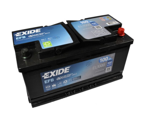 Аккумулятор автомобильный EXIDE START-STOP EFB 100A (EL1000)
