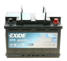 Аккумулятор автомобильный EXIDE 70A (EL700)