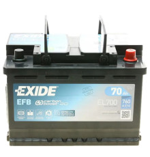 Аккумулятор автомобильный EXIDE 70A (EL700)