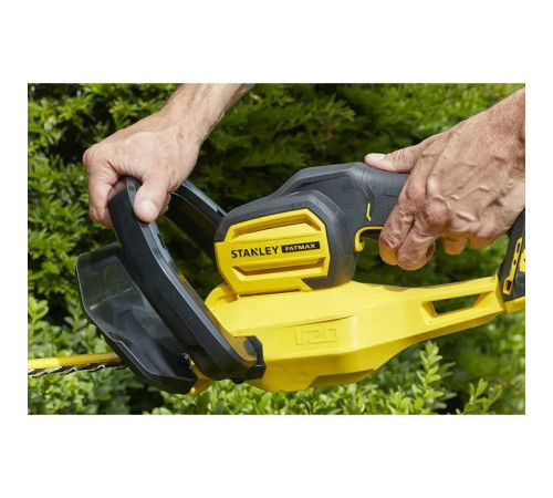 Кусторез Stanley FatMax, 20 В, 4 Ач, длина ножа 55 см (SFMCHT855M1)