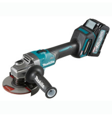 Шліфувальна машина Makita GA008GM201 XGT, 40 V Max, 125мм, BL4040x2, DC40RA, Makpac (GA008GM201)