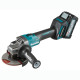 Шлифовальная машина Makita GA008GM201 XGT, 40 V Max, 125мм, BL4040x2, DC40RA, Makpac (GA008GM201)