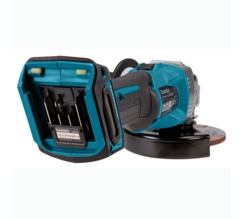 Шлифовальная машина Makita GA008GM201 XGT, 40 V Max, 125мм, BL4040x2, DC40RA, Makpac (GA008GM201)