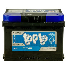 Аккумулятор автомобильный Topla 62 Ah/12V TOP Euro (118 662)
