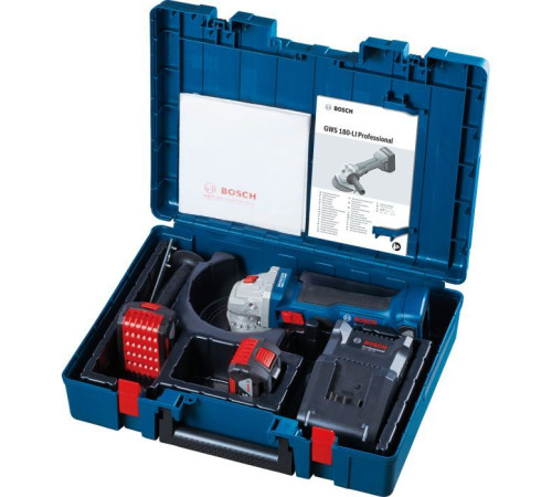 Шлифовальная машина Bosch GWS 180-LI (0.601.9H9.021)