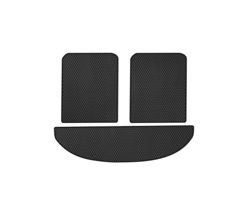 Коврик в багажник EVAtech Hyundai Santa FE (DM) 5 clips 2012-2017 3 по (HY11914BE3RBB)