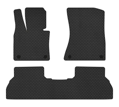 Коврик в салон EVAtech BMW X5 (E70) 2006-2013 2 поколения SUV EU (BM325Z3BW4RBB)