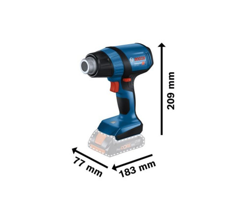 Строительный фен Bosch GHG 18V-50 PROFESSIONAL (без АКБ и ЗУ) (0.601.2A6.500)