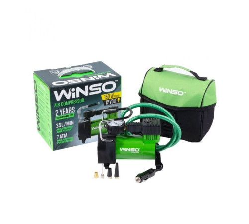 Автомобильный компрессор WINSO 7 Атм 35 л/мин (121000)