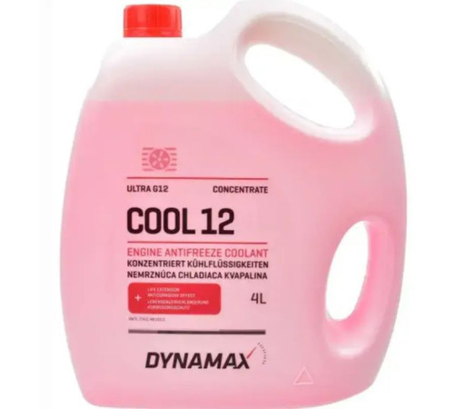 Антифриз DYNAMAX COOL ULTRA G12 4л (500144) 