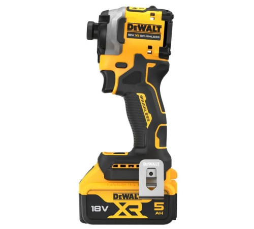 Шуруповерт DeWALT 18 В XR Li-Ion, 2x5Ah, бесщеточный, 206 Нм, 3250 об/мин, TSTAK (DCF850P2T)