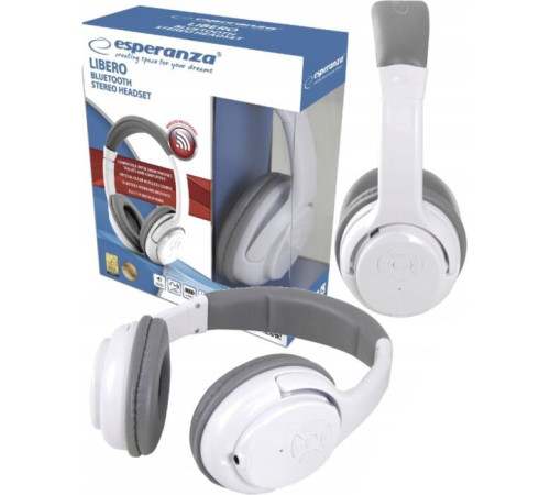 Наушники Esperanza Libero White (EH163W)