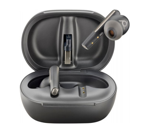 Наушники Poly Voyager Free 60+ Earbuds + BT700A + TSCHC Black (7Y8G3AA)