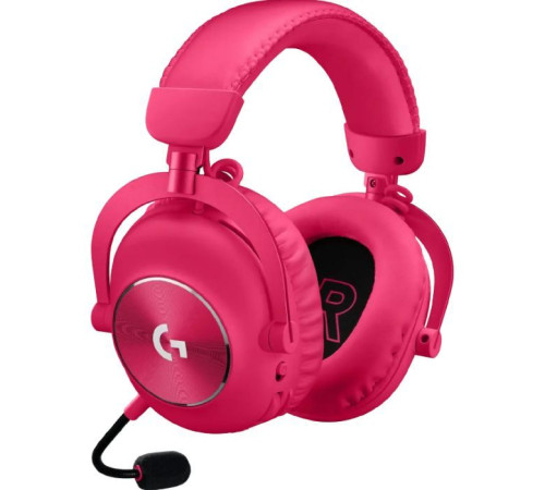 Наушники Logitech G Pro X 2 Lightspeed Wireless Magenta (981-001275)