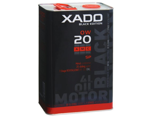Моторное масло Xado Atomic Oil 0W-20 SP AMC Black Edition 4л (XA 22294)