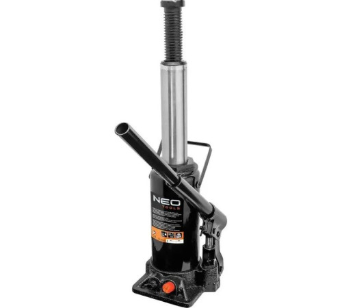 Домкрат Neo Tools гидравлический бутылочный 15т, 230-460мм (10-455)