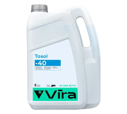 Тосол VIRA -40 °C синяя 5 кг (VI0012)