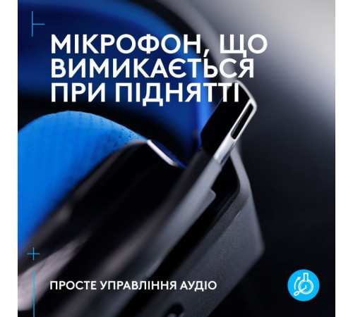 Наушники Logitech G535 Lightspeed Console Wireless Black (939-002219)