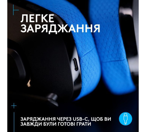 Наушники Logitech G535 Lightspeed Console Wireless Black (939-002219)