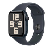 Смарт-часы Apple Watch SE 2024 GPS 44mm Midnight Aluminium Case с Midnight Sport Band - M/L (MXEK3QH/A)