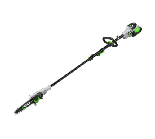 Цепная пила EGO высоторез PS1003E KIT, 56В, шина-25см, карбон, 4Ah (F840033003)