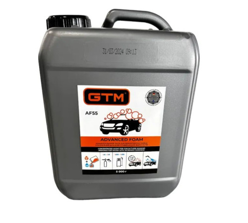 Средство для моек высокого давления GTM активная пена 5кг (разведение 1:6 – 1:9) Advanced Foam (AF55) (AF55-5)