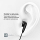 Наушники ColorWay 3.5 mm Wired Earphone Sound Wave Black (CW-WD04BK)