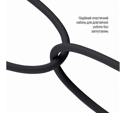 Наушники ColorWay 3.5 mm Wired Earphone Sound Wave Black (CW-WD04BK)