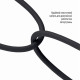 Наушники ColorWay 3.5 mm Wired Earphone Sound Wave Black (CW-WD04BK)