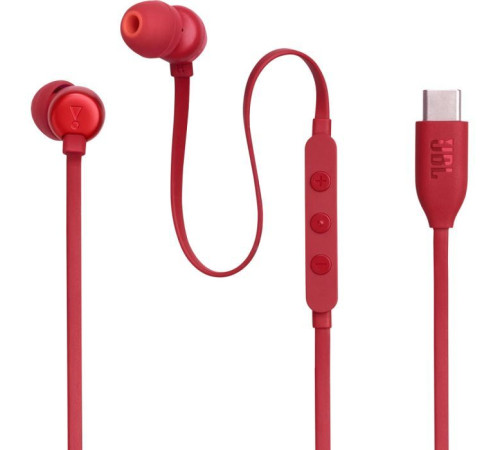 Наушники JBL Tune 310C USB-C Red (JBLT310CRED)