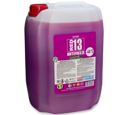  Антифриз Xado Red 13 -40  10 л (XA 53413) 