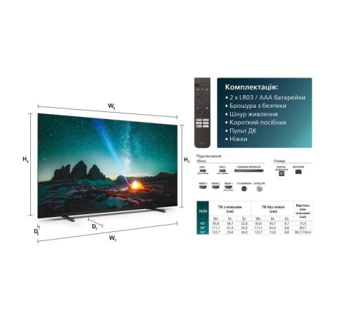 Телевизор Philips 55PUS7609/12