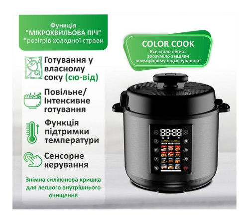  Мультиварка PRIME Technics PPC 121 Profi Cook 