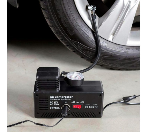 Автомобильный компрессор AMiO 12В/230В Acomp-13 (02188)