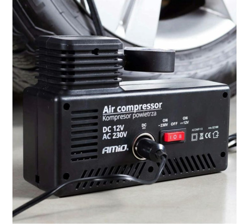 Автомобильный компрессор AMiO 12В/230В Acomp-13 (02188)