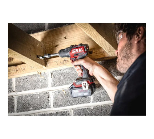 Шуруповерт Skil аккумуляторный бесщеточный безударный 3065 CA Compact , 2.5Ah (DD1E3065CA+BC1E3110AA)