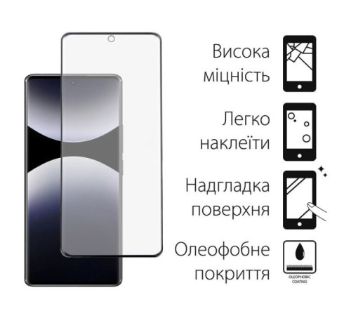 Чехол для мобильного телефона Dengos Kit Xiaomi Redmi Note 14 case Soft + glass (Mint) (DG-KM-131)