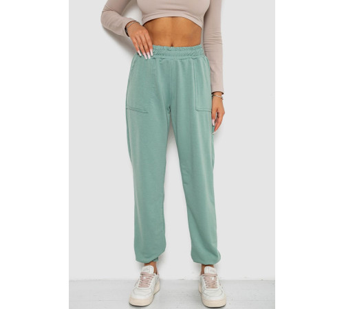 Спортивные штаны женские, цвет оливковый, 238R347-1