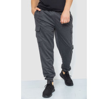 Спорт штаны мужские, цвет темно-серый, 244R41206