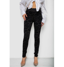 Лосины однотонные, цвет черный, 238R327-2