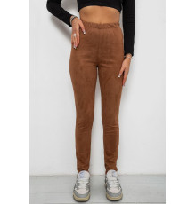 Лосины однотонные, цвет коричневый, 257R2045