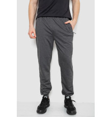 Спорт чоловічі штани, колір темно-сірий, 244R41669